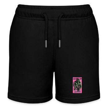 Primal Pitbull Konfrontation - Kinder Organic Joggingshorts Mini Bolter von Stanley/Stella - Schwarz - Vorne
