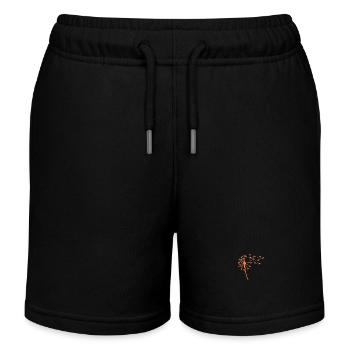 Âne - Short de jogging enfant bio Stanley/Stella - noir - Devant