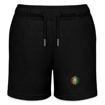 Jacob - Short de jogging enfant bio Stanley/Stella - noir - Devant