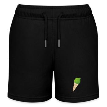 Glace au citron vert Glace d’été Citron Fruit Vacances - Short de jogging enfant bio Stanley/Stella - noir - Devant