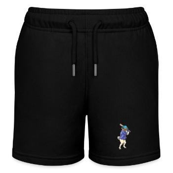 Carlin Baseball Batte de Baseball - Short de jogging enfant bio Stanley/Stella - noir - Devant