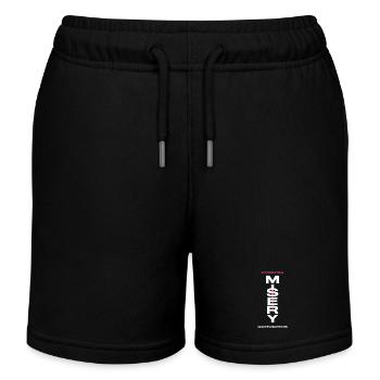 Manifesting Misery Typografie - Kinder Organic Joggingshorts Mini Bolter von Stanley/Stella - Schwarz - Vorne