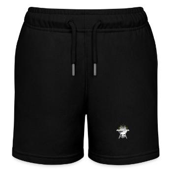 Grill Feu Grillade Viande - Short de jogging enfant bio Stanley/Stella - noir - Devant