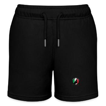 Italien Italiener Vaffanculo - Kinder Organic Joggingshorts Mini Bolter von Stanley/Stella - Schwarz - Vorne