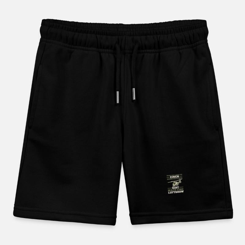 Pilot Helikopter Hubschrauber Kinder Organic Joggingshorts Mini Bolter von Stanley/Stella