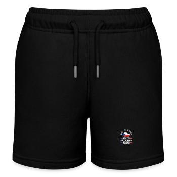 Tschechen Tschechisch Tschechien - Kinder Organic Joggingshorts Mini Bolter von Stanley/Stella - Schwarz - Vorne