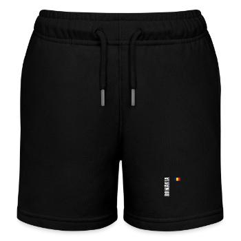 Roumains Roumanie - Short de jogging enfant bio Stanley/Stella - noir - Devant
