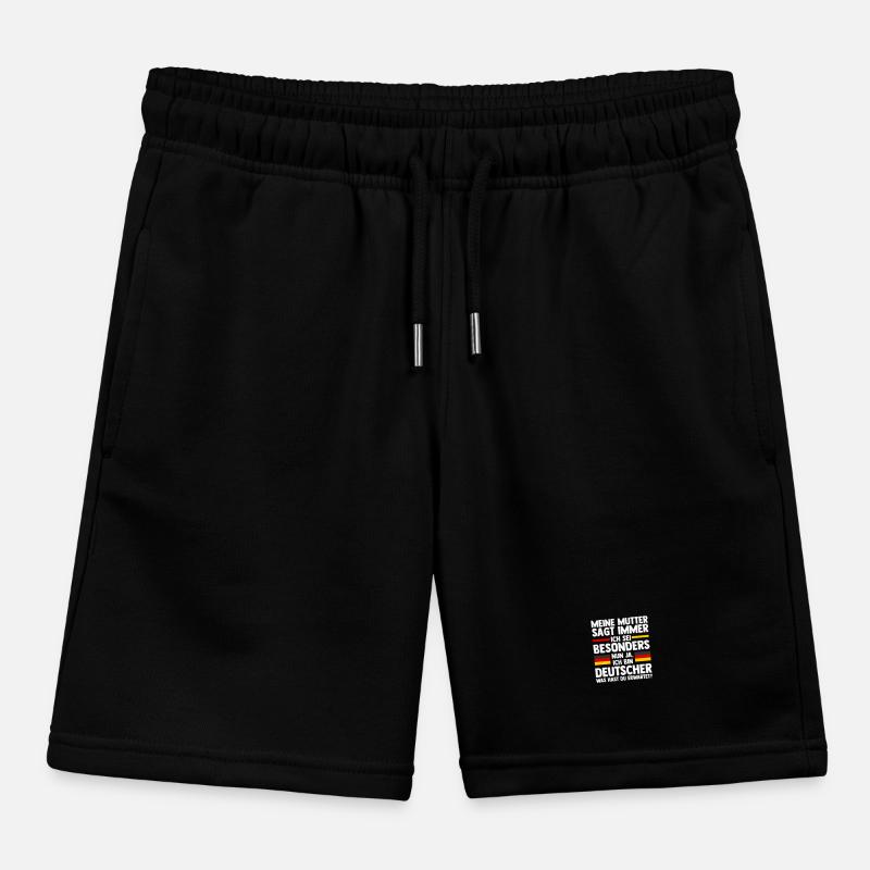 German German Germany Kids Organic Sweat Shorts by Stanley/Stella