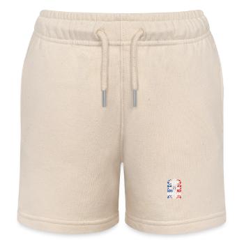 Slowenen Slowenien - Kinder Organic Joggingshorts Mini Bolter von Stanley/Stella - Natur - Vorne