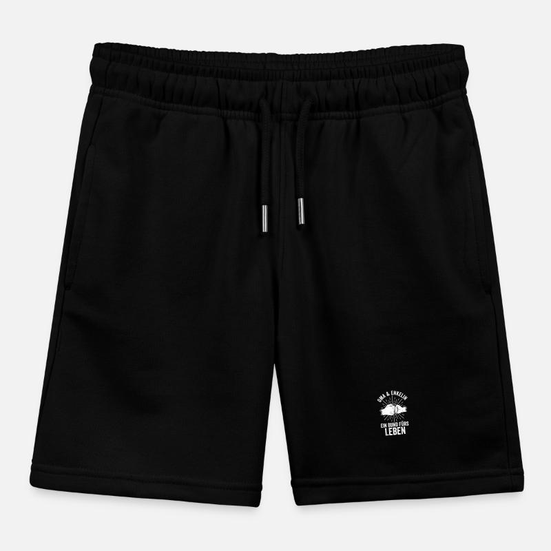 Großmutter Enkelin Oma Kinder Organic Joggingshorts Mini Bolter von Stanley/Stella