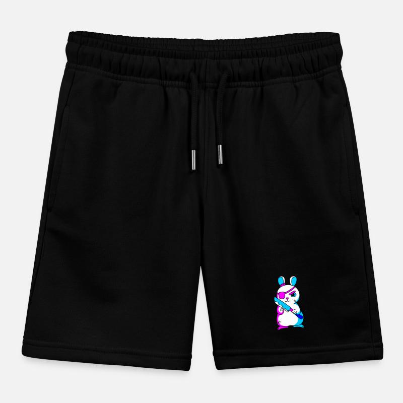 Pastel Gothic Kids Organic Sweat Shorts by Stanley/Stella