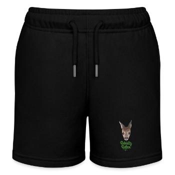 Rehkitz 1.2 - Kinder Organic Joggingshorts Mini Bolter von Stanley/Stella - Schwarz - Vorne