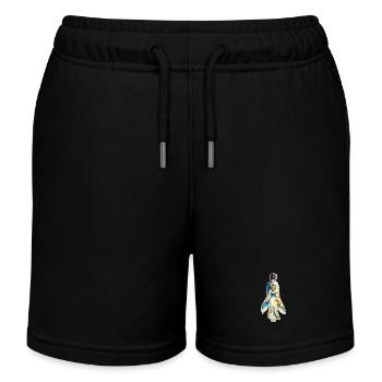 Kimono . 1 . KI generiert - Kinder Organic Joggingshorts Mini Bolter von Stanley/Stella - Schwarz - Vorne