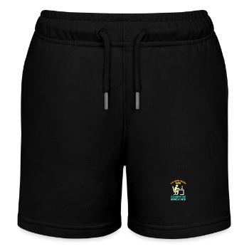 Computer Gamer Zocker Programmierer Administrator - Kinder Organic Joggingshorts Mini Bolter von Stanley/Stella - Schwarz - Vorne