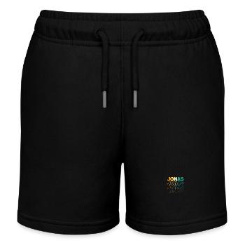 Jonas - Kinder Organic Joggingshorts Mini Bolter von Stanley/Stella - Schwarz - Vorne
