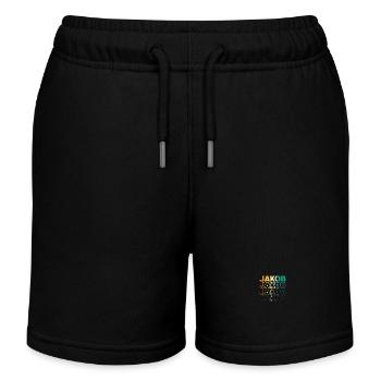 Jacob - Short de jogging enfant bio Stanley/Stella - noir - Devant