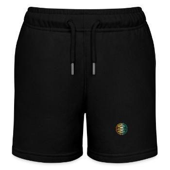 Johannes - Short de jogging enfant bio Stanley/Stella - noir - Devant