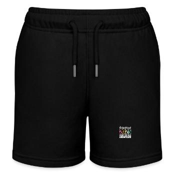 Kita Farewell First Grade School Enrollment 2025 - Kids Organic Sweat Shorts by Stanley/Stella - black - Front
