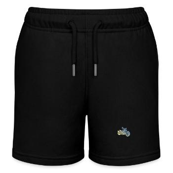 Motard - Short de jogging enfant bio Stanley/Stella - noir - Devant