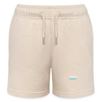 Équipage de Noël - Short de jogging enfant bio Stanley/Stella - écru doux - Devant
