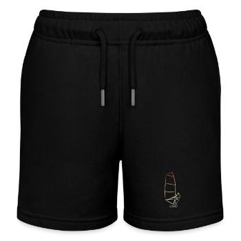 Vintage Windsurfers - Short de jogging enfant bio Stanley/Stella - noir - Devant