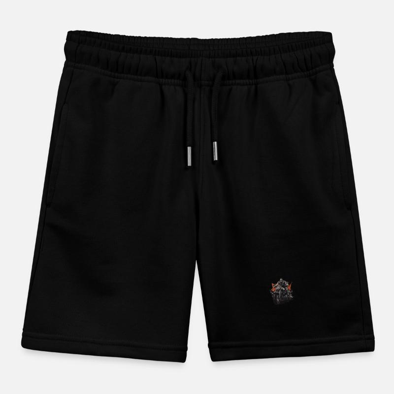 Motorrad Biker Kinder Organic Joggingshorts Mini Bolter von Stanley/Stella