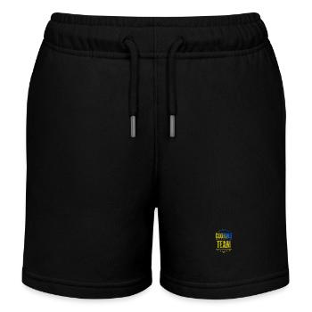 Cooking Crew - Kids Organic Sweat Shorts by Stanley/Stella - black - Front