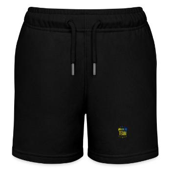 Windsurfing Crew - Kinder Organic Joggingshorts Mini Bolter von Stanley/Stella - Schwarz - Vorne
