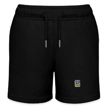 Lloret de Mar 2025 - Short de jogging enfant bio Stanley/Stella - noir - Devant