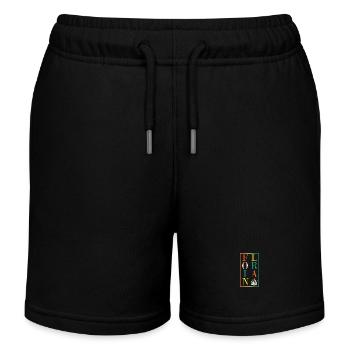 Florian - Short de jogging enfant bio Stanley/Stella - noir - Devant