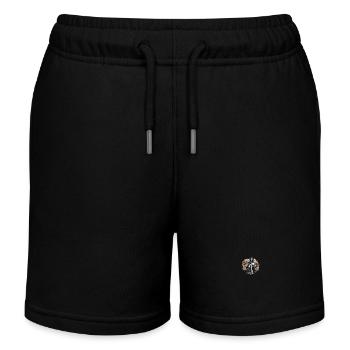 Moto Gorilla Biker - Short de jogging enfant bio Stanley/Stella - noir - Devant