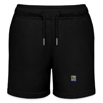 Lloret De Mar 2025 Coloré - Short de jogging enfant bio Stanley/Stella - noir - Devant