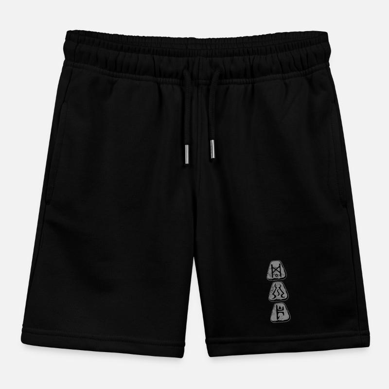 Enigma for Gamers Kids Organic Sweat Shorts by Stanley/Stella
