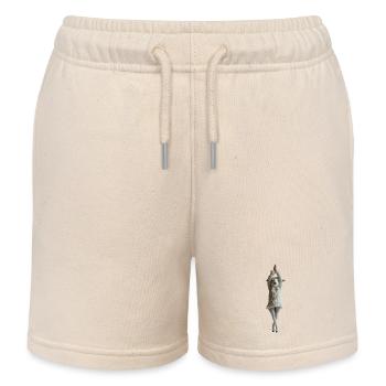Schaf - Kinder Organic Joggingshorts Mini Bolter von Stanley/Stella - Natur - Vorne