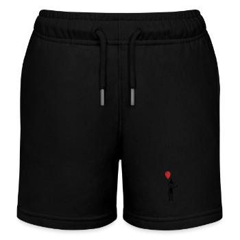 Ballon d’anniversaire - Short de jogging enfant bio Stanley/Stella - noir - Devant