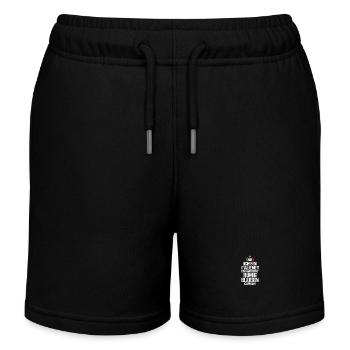 Italien Italiener Vaffanculo - Kinder Organic Joggingshorts Mini Bolter von Stanley/Stella - Schwarz - Vorne