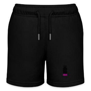 Junggesellinnenabschied 2024 - Kinder Organic Joggingshorts Mini Bolter von Stanley/Stella - Schwarz - Vorne