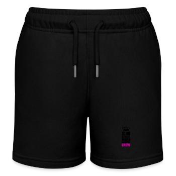 Junggesellinnenabschied Crew - Kinder Organic Joggingshorts Mini Bolter von Stanley/Stella - Schwarz - Vorne