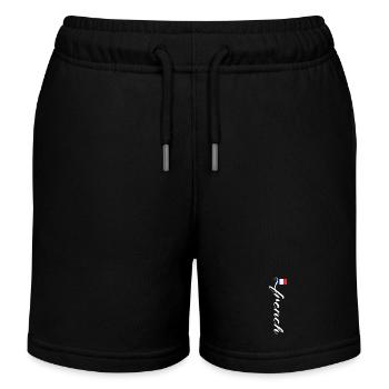France - Kids Organic Sweat Shorts by Stanley/Stella - black - Front