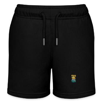 Italia Party Team - Kids Organic Sweat Shorts by Stanley/Stella - black - Front