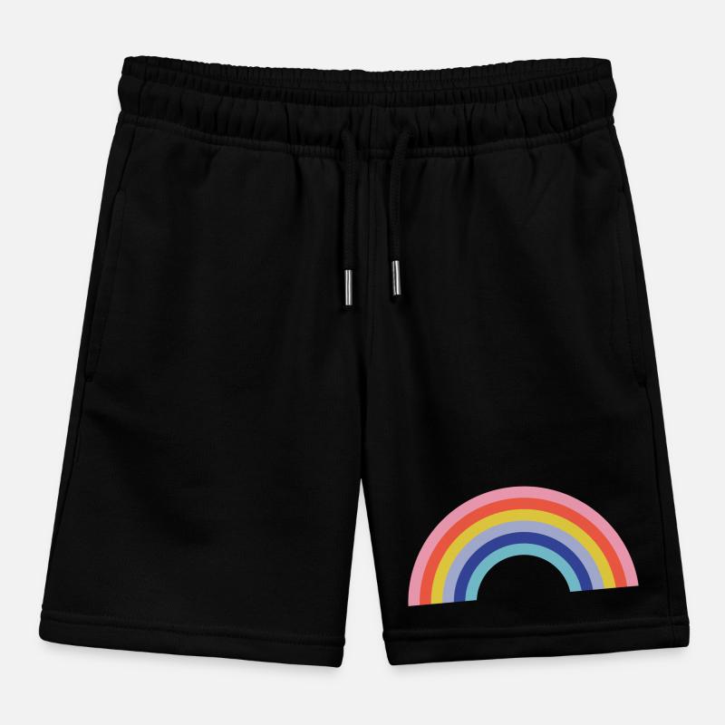 Rainbow Kids Organic Sweat Shorts by Stanley/Stella