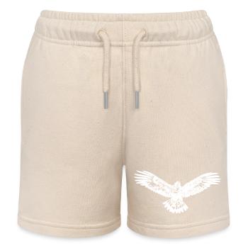 Aigle - Short de jogging enfant bio Stanley/Stella - écru doux - Devant