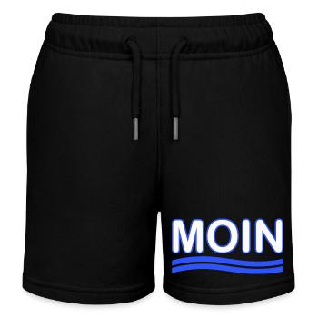Bonjour - Short de jogging enfant bio Stanley/Stella - noir - Devant