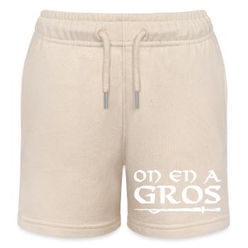Wir haben eine Menge davon - Kinder Organic Joggingshorts Mini Bolter von Stanley/Stella - Natur - Vorne