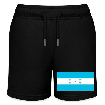 Honduras - Kids Organic Sweat Shorts by Stanley/Stella - black - Front