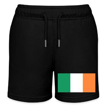 Irlande - Short de jogging enfant bio Stanley/Stella - noir - Devant