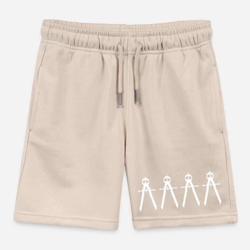Architect Circle Kids Organic Sweat Shorts by Stanley/Stella