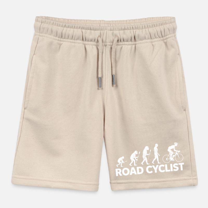 Road Cyclist - Evolution mit Humor Kinder Organic Joggingshorts Mini Bolter von Stanley/Stella