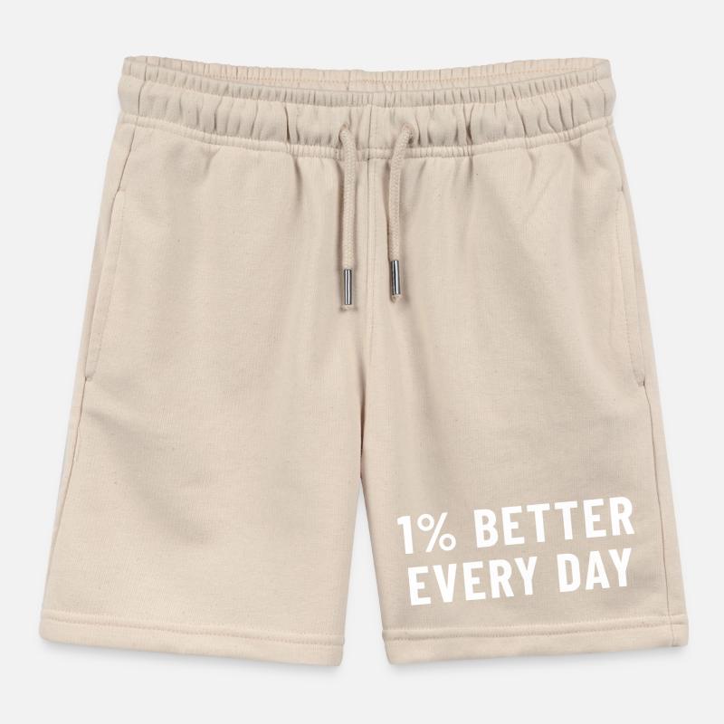 1% Better Every Day Kinder Organic Joggingshorts Mini Bolter von Stanley/Stella