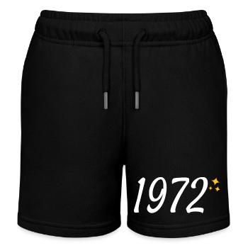 1972 - Kinder Organic Joggingshorts Mini Bolter von Stanley/Stella - Schwarz - Vorne